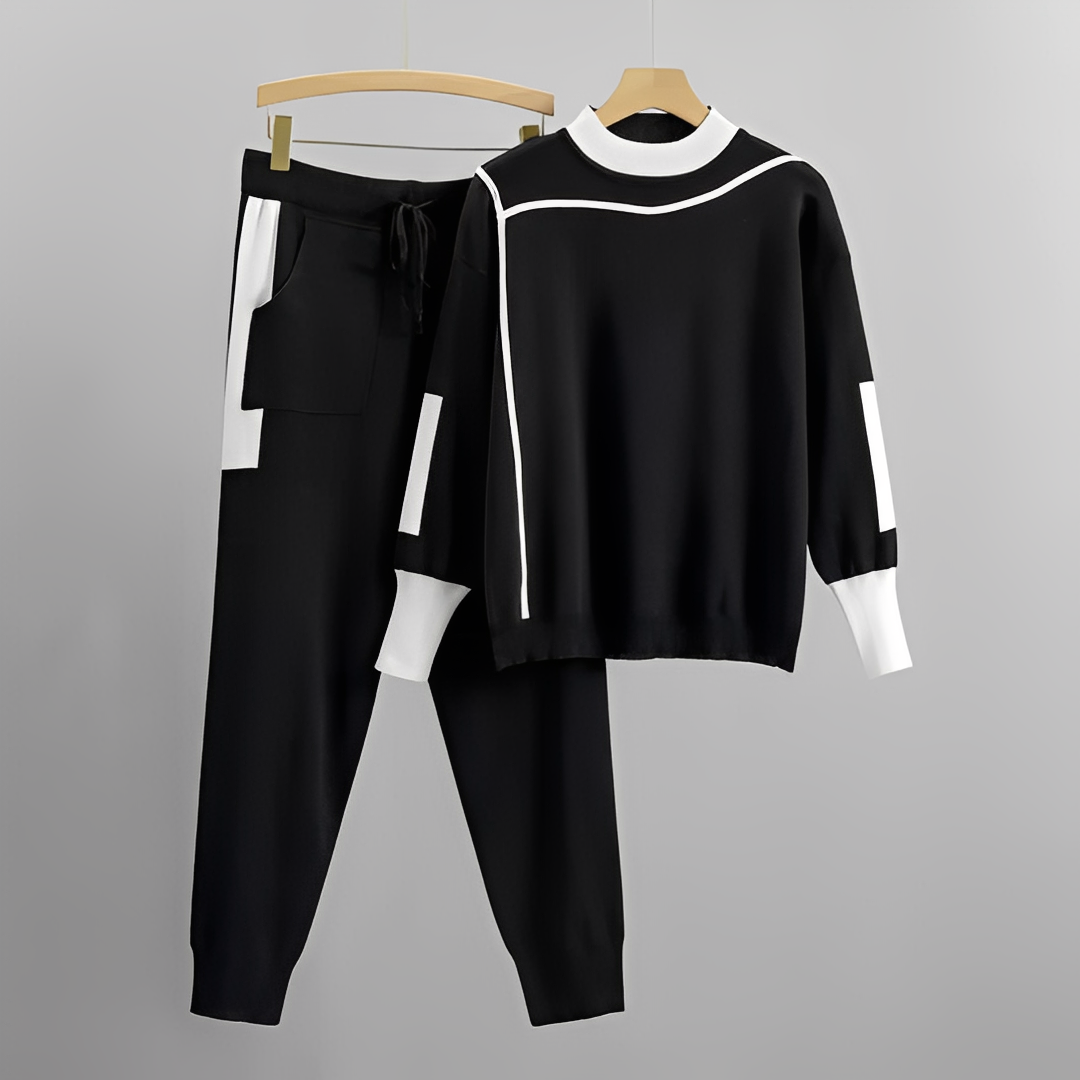 Maebelle - Conjunto dos piezas tendencia para mujer