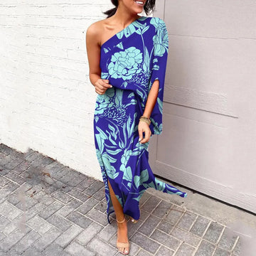 Bonnie - Elegante vestido de un solo hombro para mujer