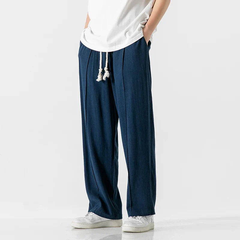 Ezra - Pantalón con cintura elástica