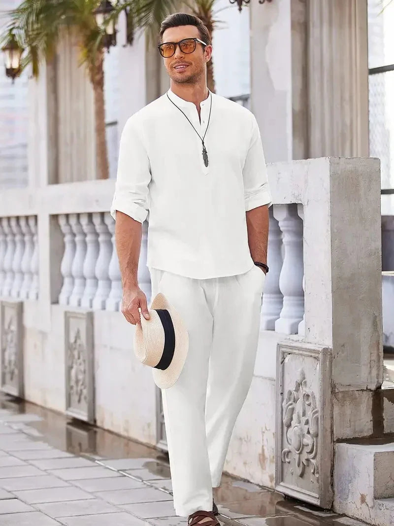 Elias - Conjunto de ropa con cuello
