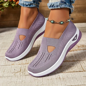 Madelline - Zapatillas de dama con cuña