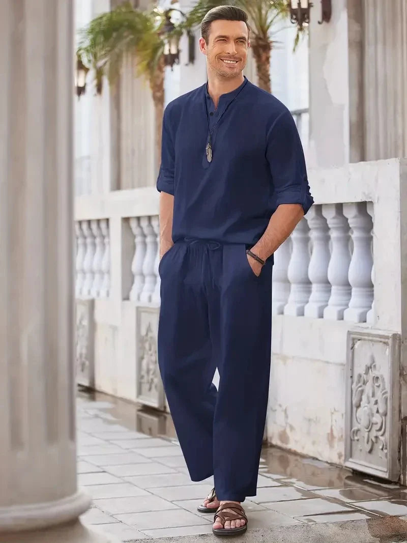 Elias - Conjunto de ropa con cuello