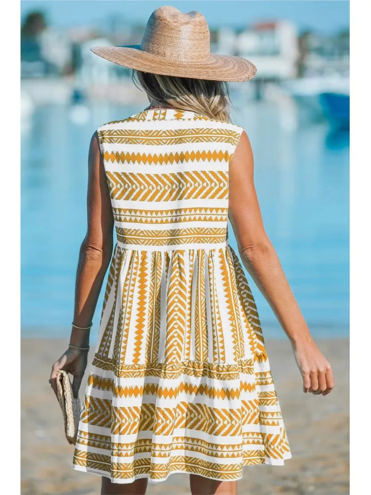 Leizel - Vestido elegante y chic para mujer