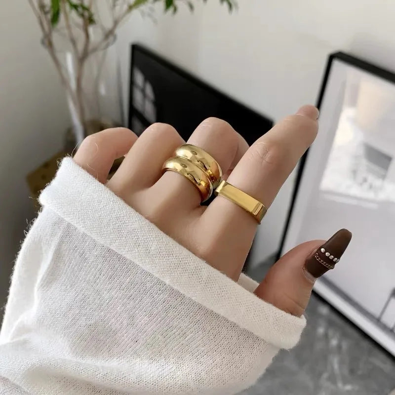 Solene – Anillo amplio para el dedo índice