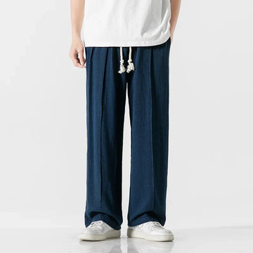 Ezra - Pantalón con cintura elástica