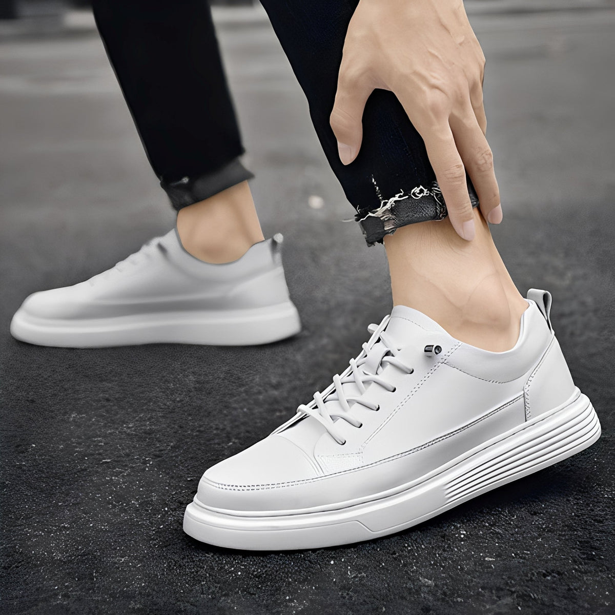 Romeo - Zapatillas de moda bajas para hombre