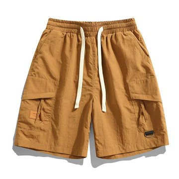 Elias - Pantalones cortos cargo para hombre con bolsillos