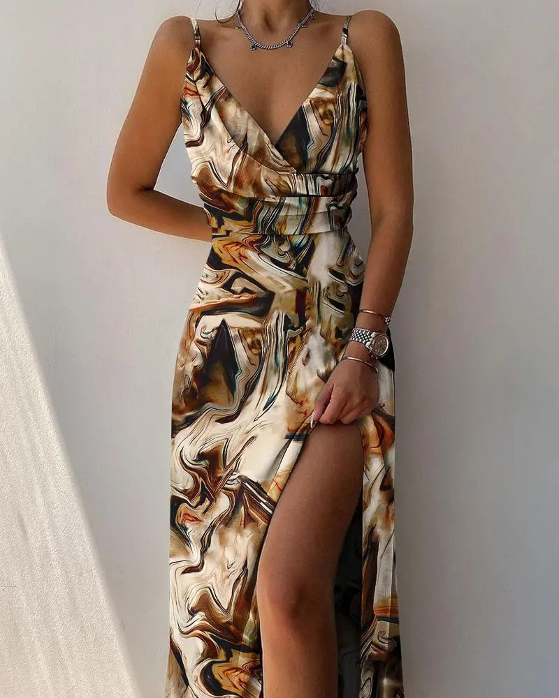 Vivory – Elegante vestido con escote en V