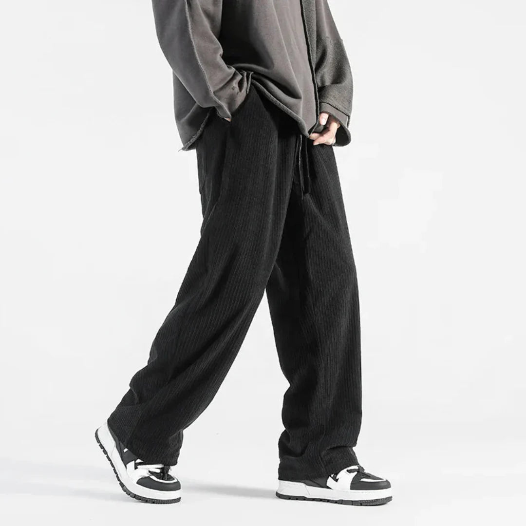 Quinn - Pantalones con textura