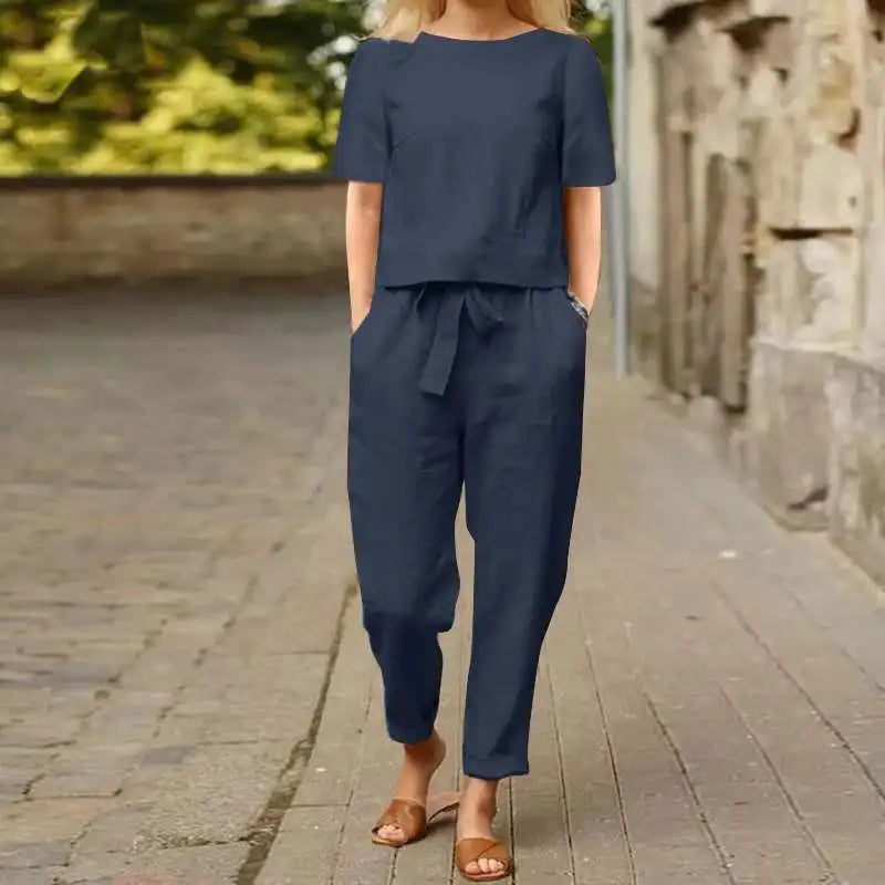Charlotte - Conjunto de ropa de manga corta
