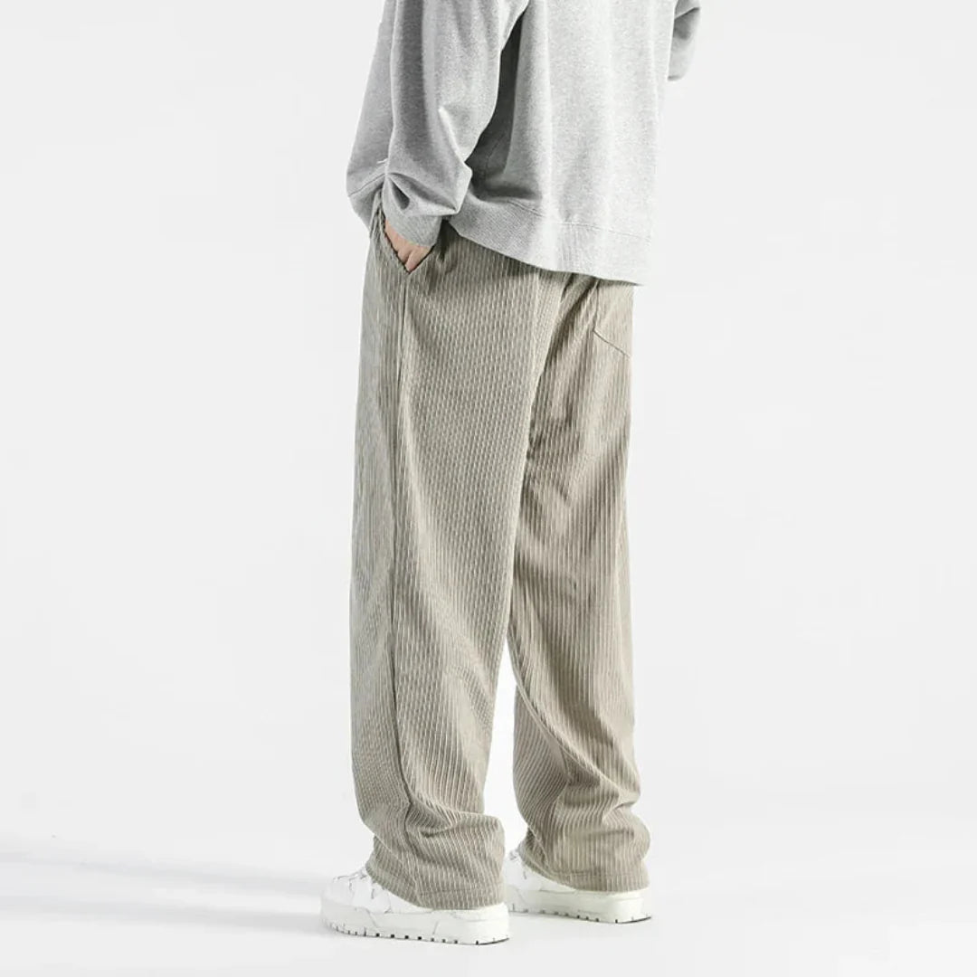 Quinn - Pantalones con textura
