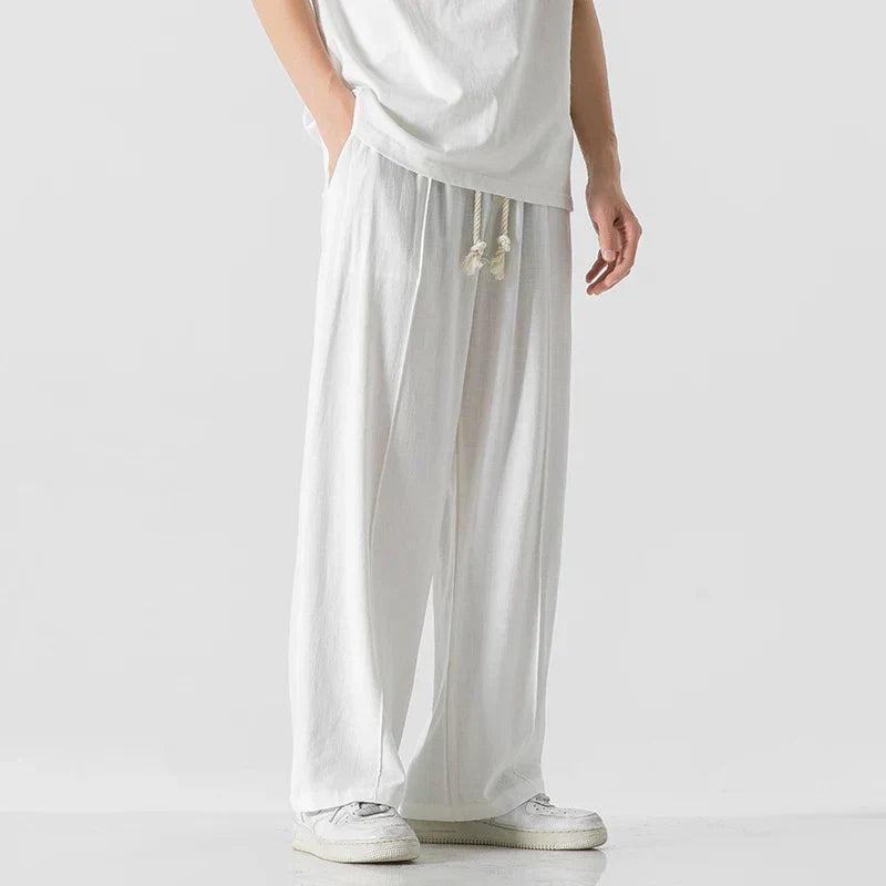 Ezra - Pantalón con cintura elástica