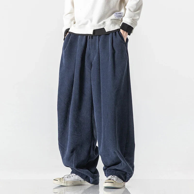Riley - Pantalones de corte amplio