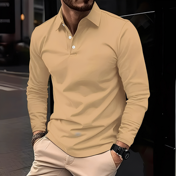 Deacon - Camisa de manga larga casual y fuerte