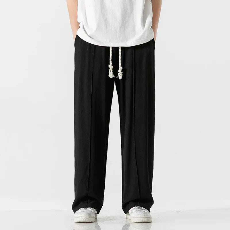 Ezra - Pantalón con cintura elástica
