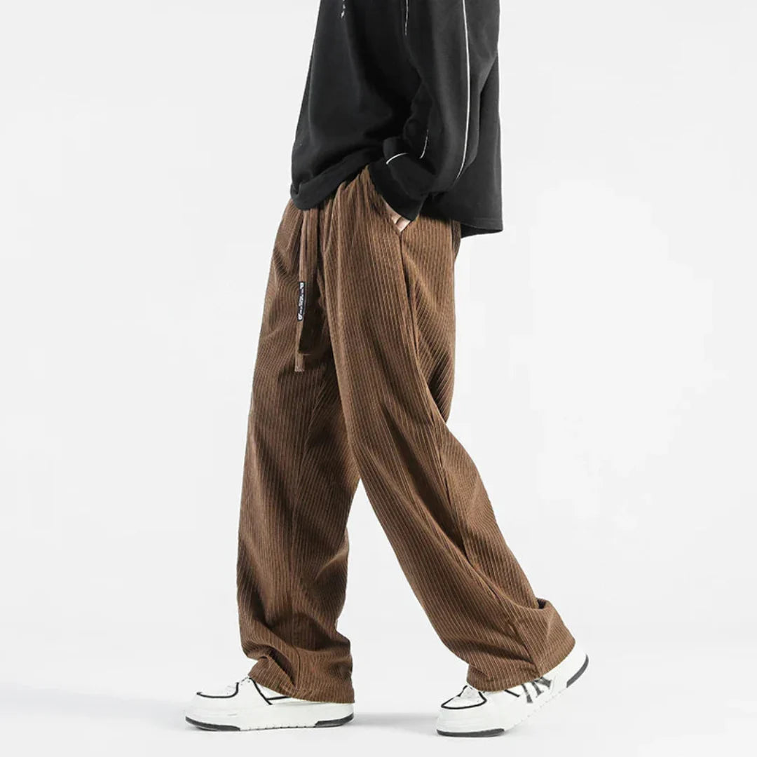 Quinn - Pantalones con textura