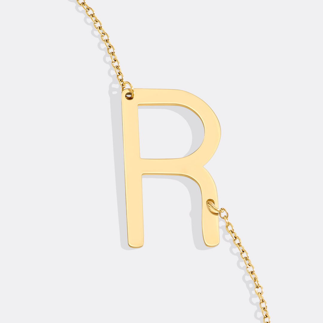 Inez – Collar con inicial personalizada