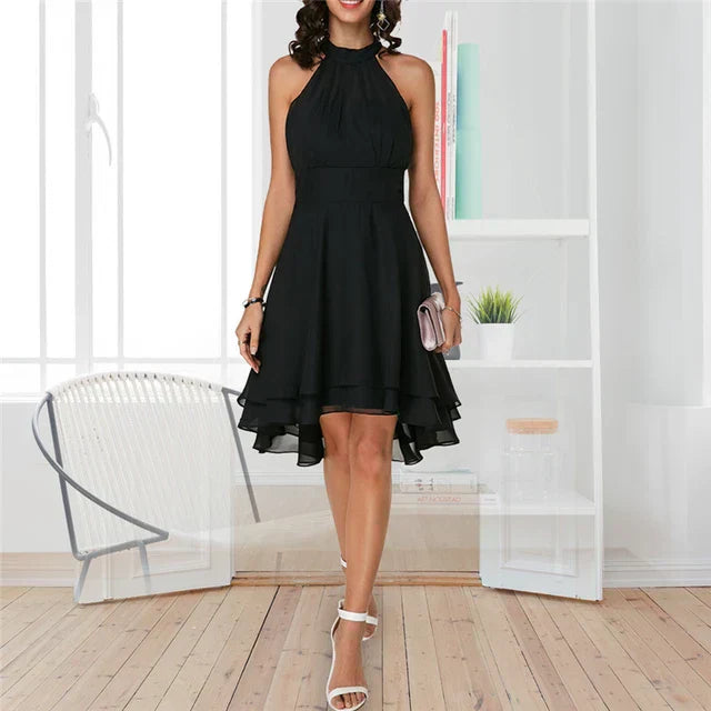 Alejandria - Elegante vestido sin espalda