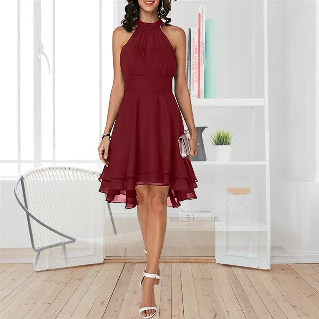 Alejandria - Elegante vestido sin espalda