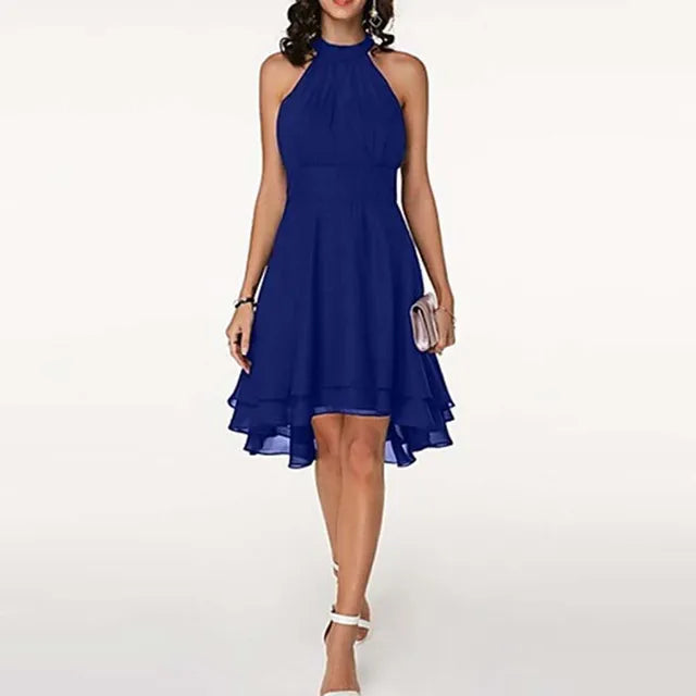 Alejandria - Elegante vestido sin espalda
