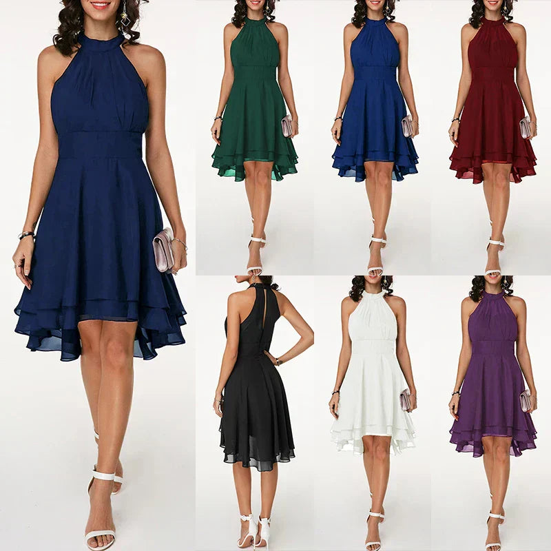 Alejandria - Elegante vestido sin espalda