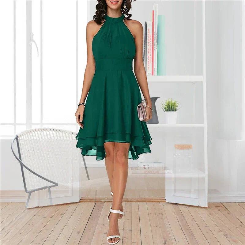 Alejandria - Elegante vestido sin espalda