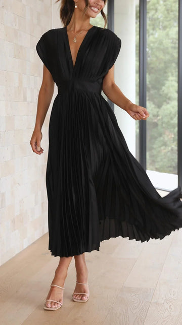 Maria – Vestido plisado elegante para mujeres
