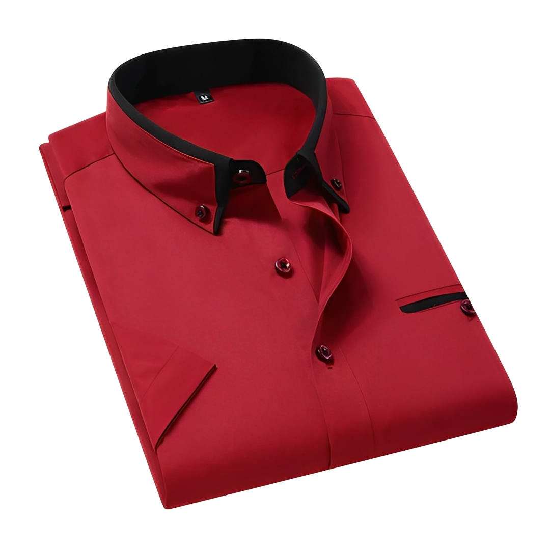 Gerson - Camisa de verano moderna para hombre