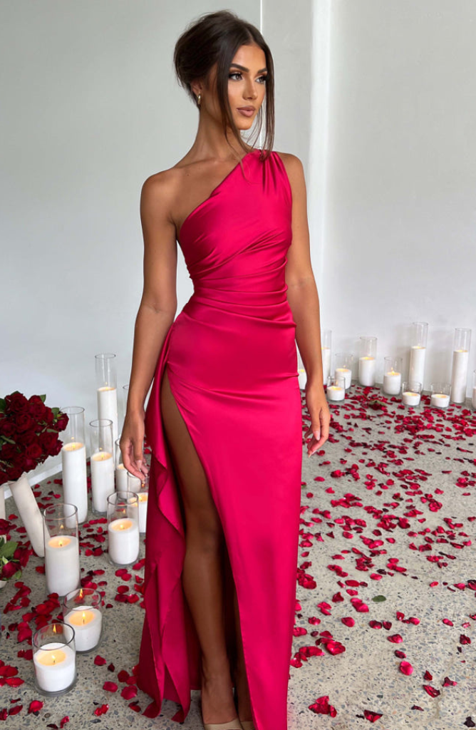 Camilla - Vestido largo elegante fluido Bliss