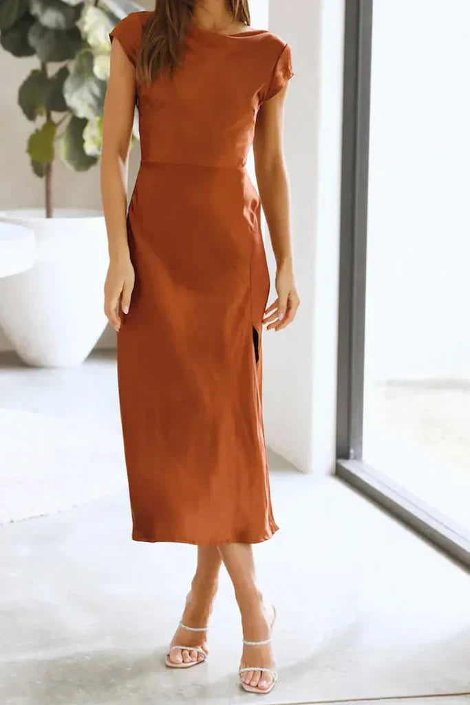 Beverly - Vestido de Cóctel Elegante de Mujer Moda Festiva