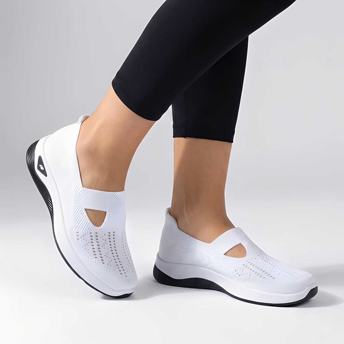 Kyllen – Zapatillas deportivas sin cordones para mujeres