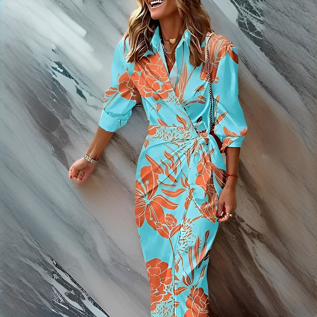 Emery - Vestido Envolvente Elegante