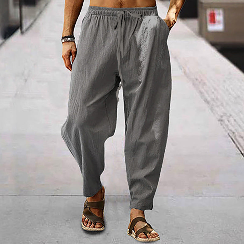 Titus - Pantalones confortables con cordón