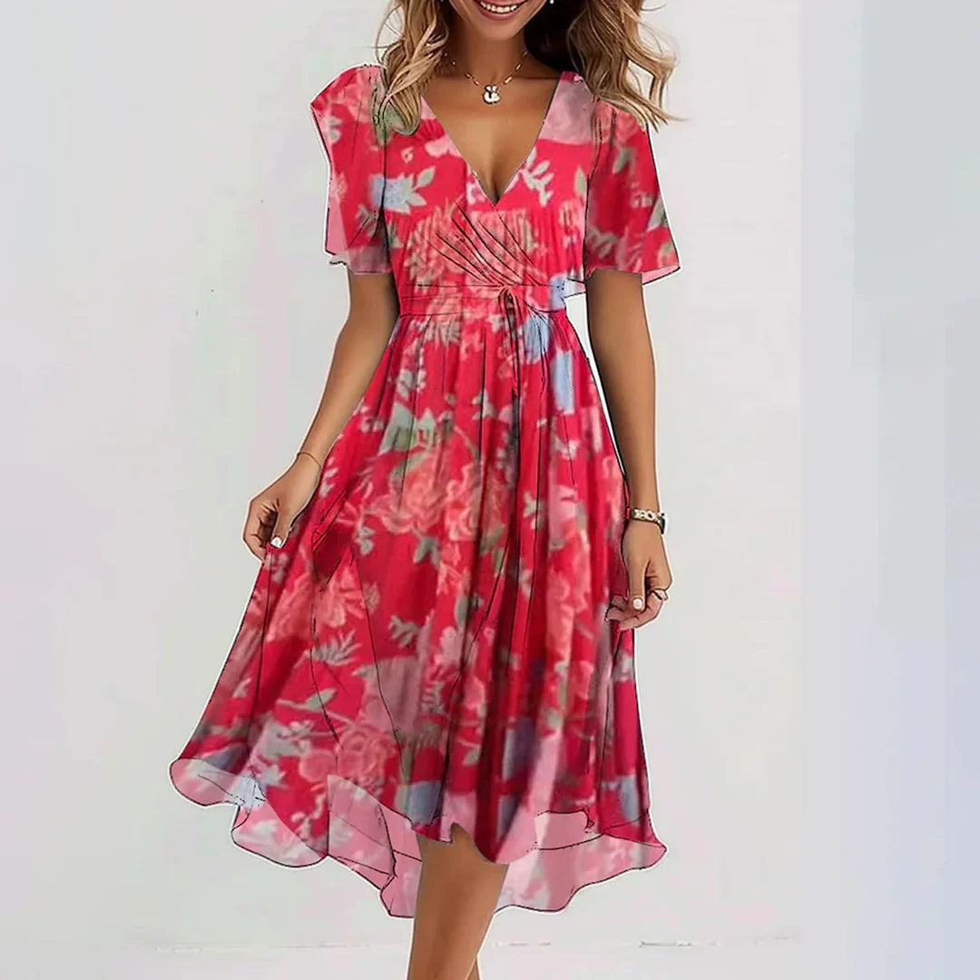 Connie – Elegante vestido envolvente para mujeres
