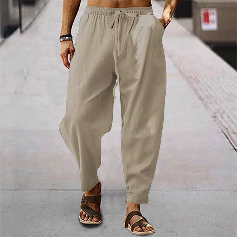 Titus - Pantalones confortables con cordón