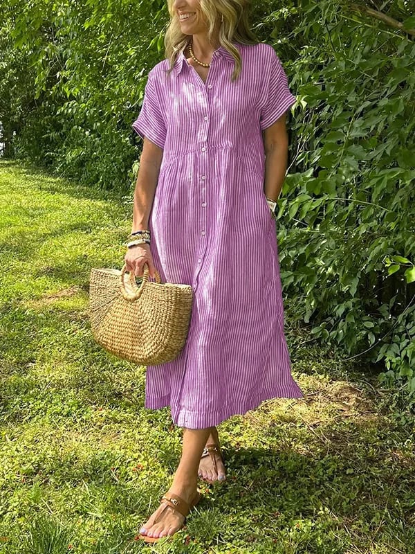 Corinne – Vestido camisa elegante para mujeres