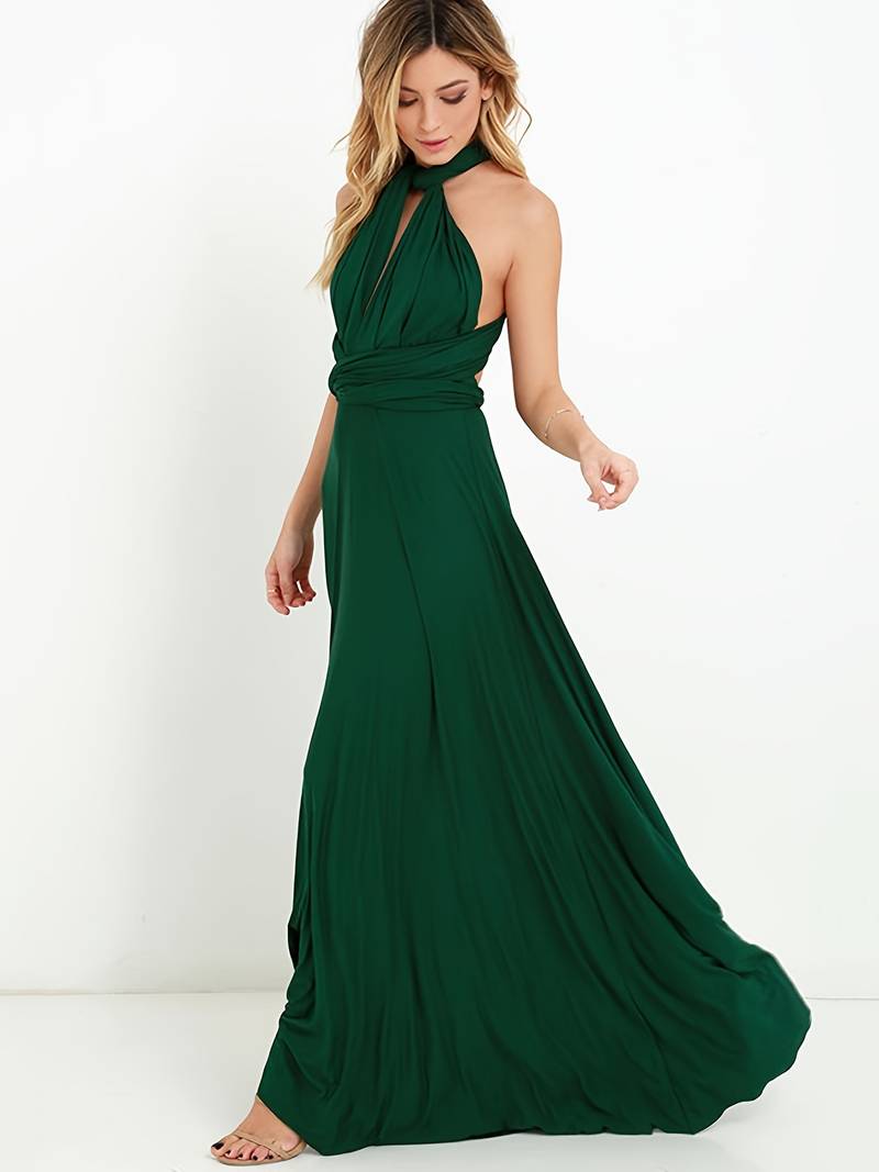 Serene - Un vestido maxi versátil que se puede transformar
