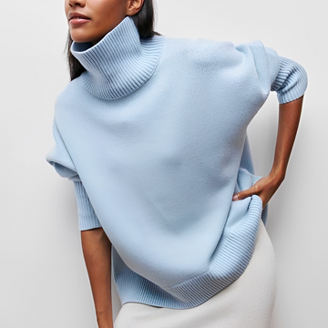 Berenice - Jersey de cuello alto cómodo y elegante