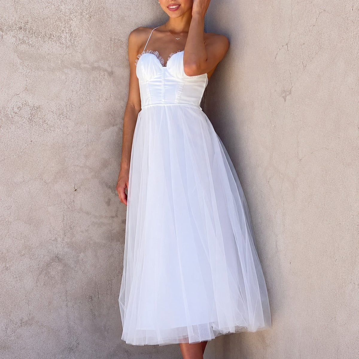 Jana - Vestido midi para días calurosos