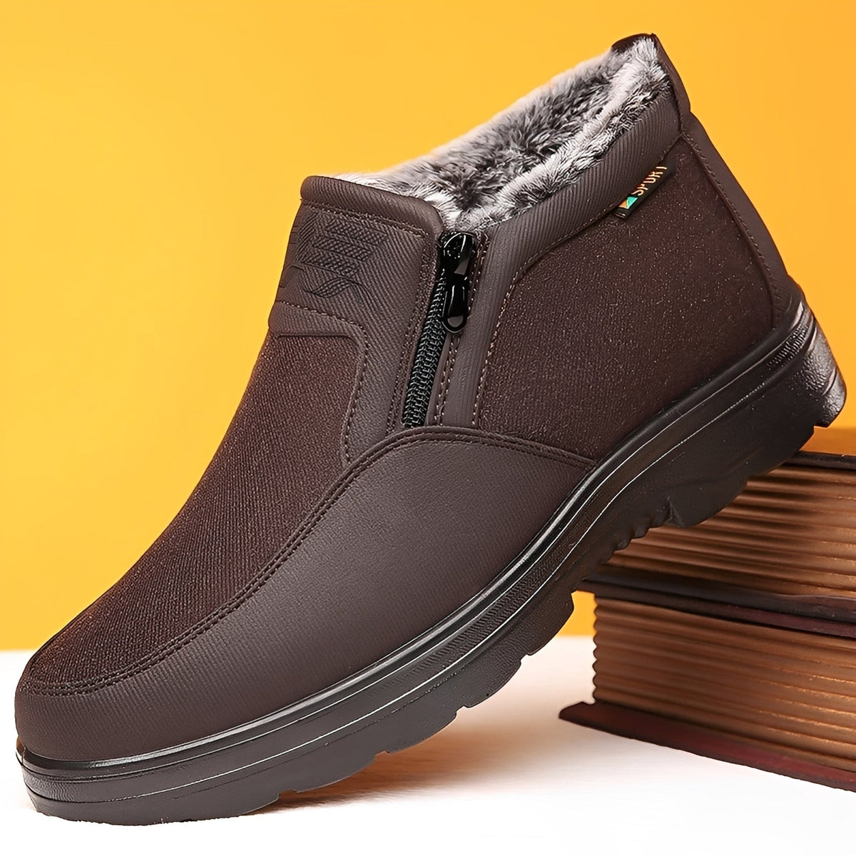 Earl - Zapatos de invierno cálidos para hombres