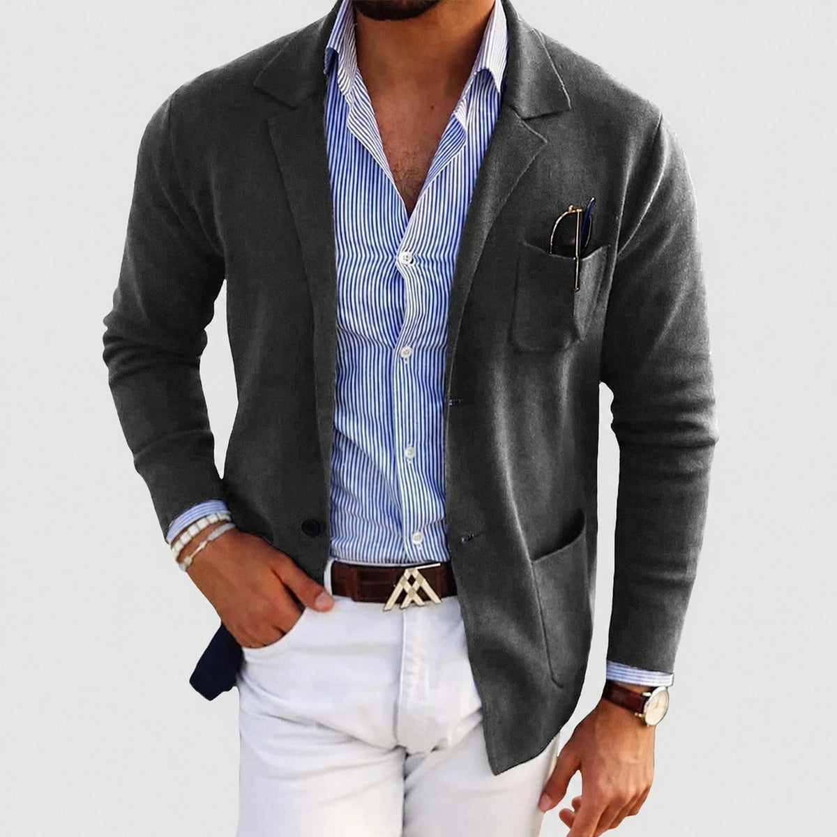 Olivier - Blazer casual ajustado