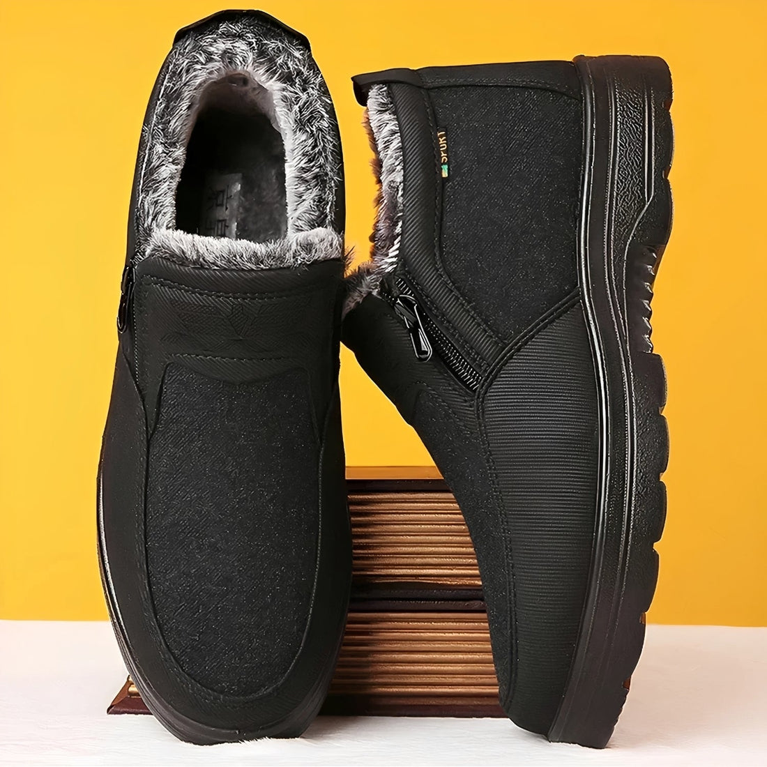 Earl - Zapatos de invierno cálidos para hombres