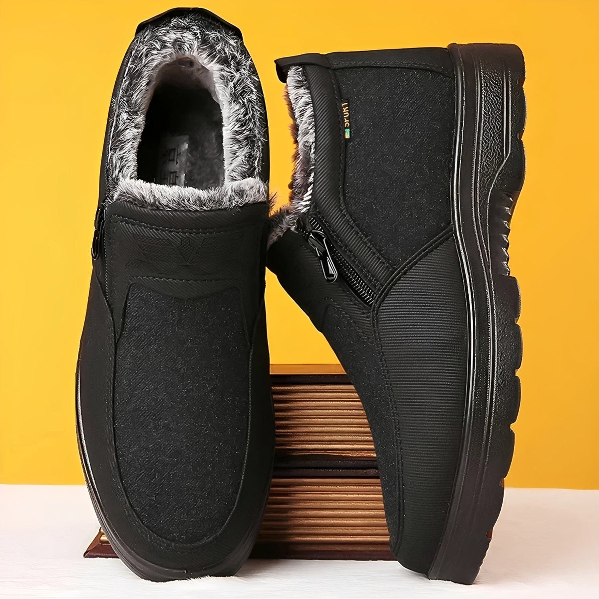 Earl - Zapatos de invierno cálidos para hombres