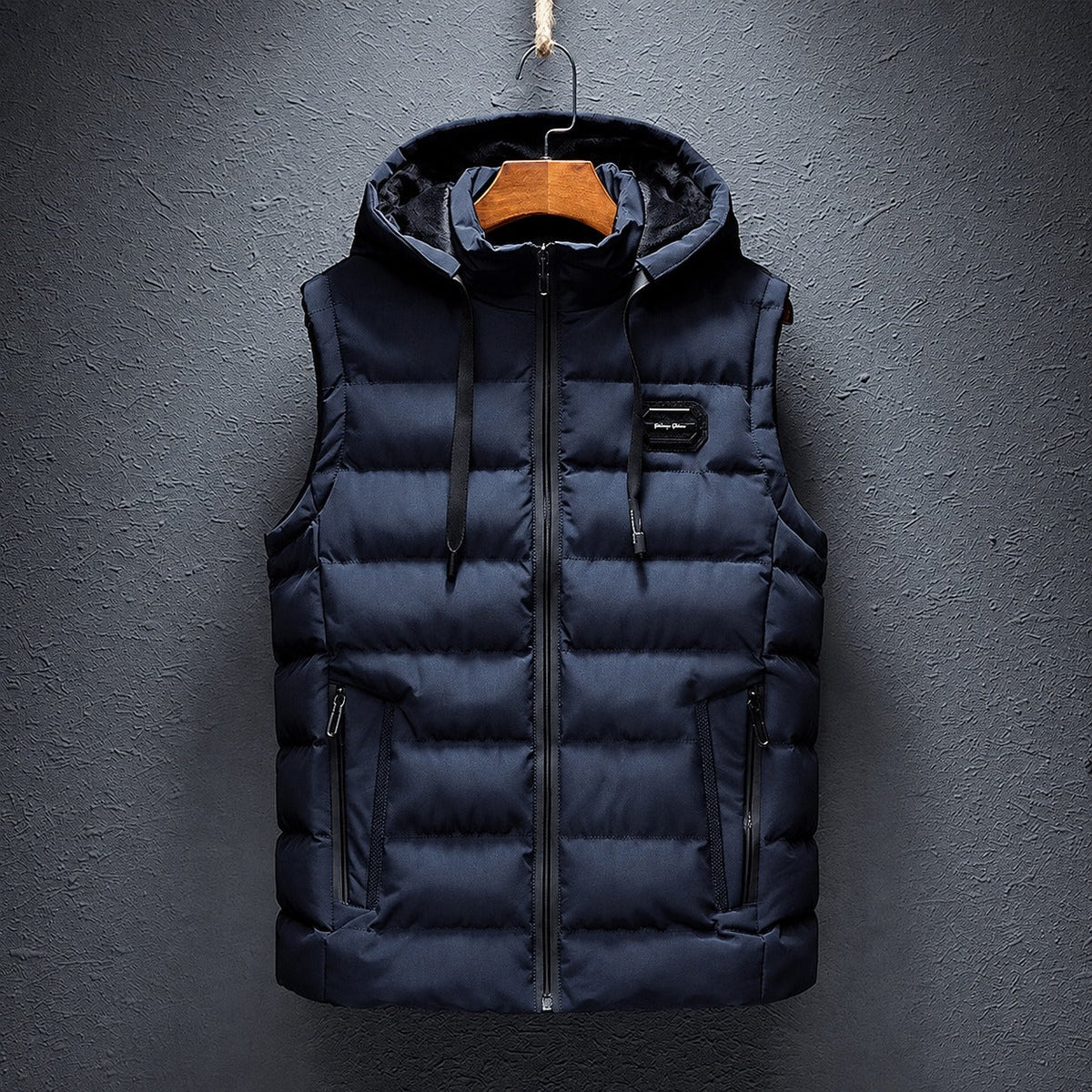 Branch - Chaleco con capucha elegante para hombres