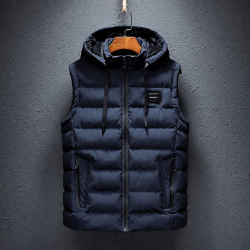 Branch - Chaleco con capucha elegante para hombres
