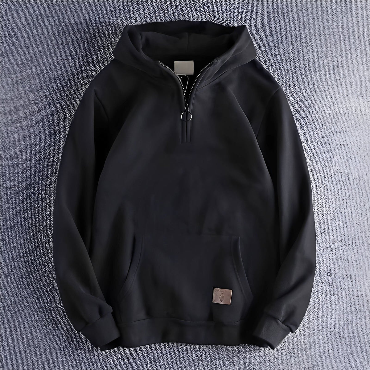 Tommy - Sudadera retro con cremallera para hombres