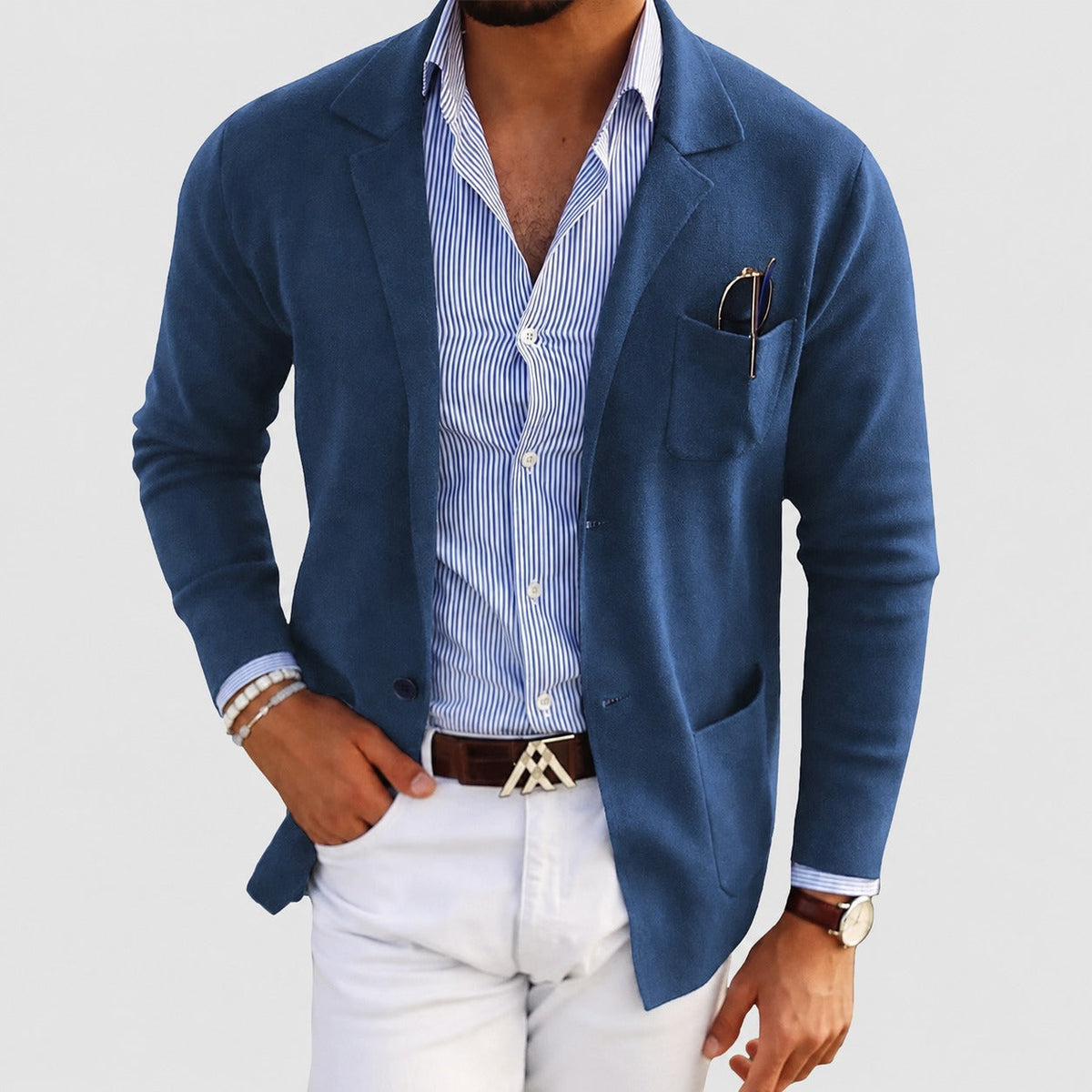 Olivier - Blazer casual ajustado