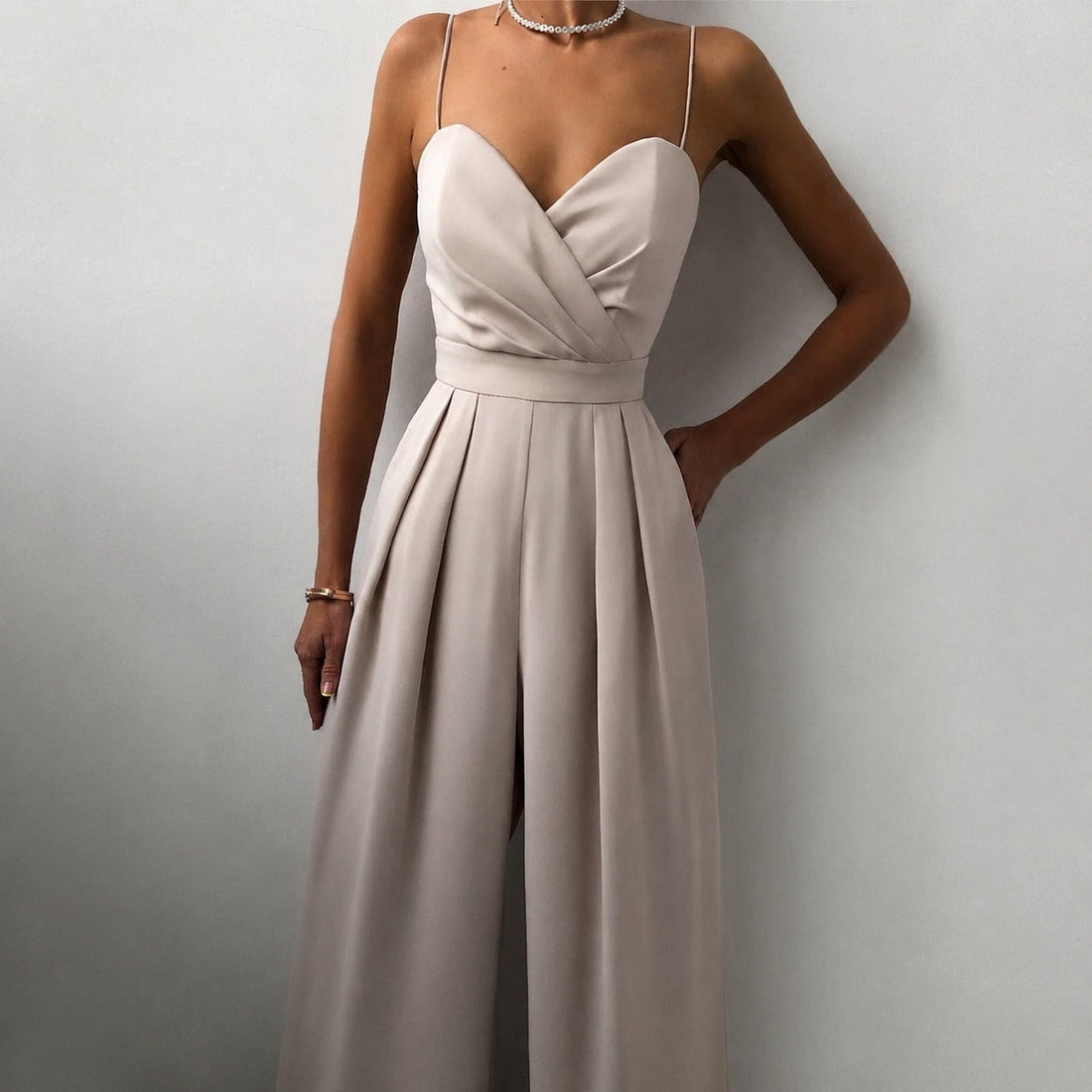 Becca - Elegante mono de talle alto