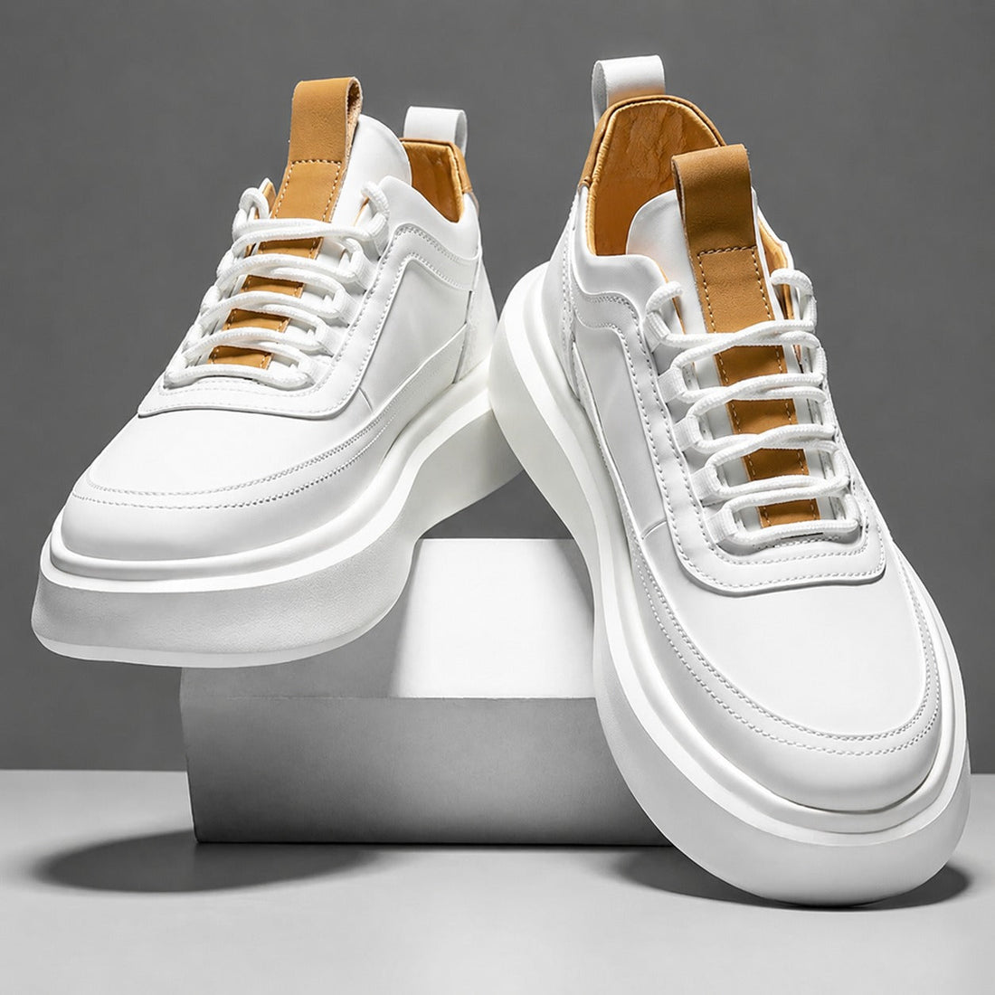 Tommy - Zapatillas blancas elegantes y cómodas