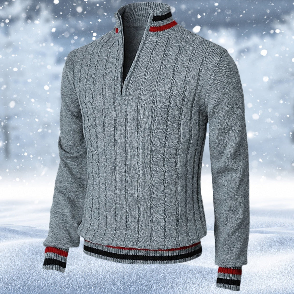 Ralph - Suéter Estiloso para Hombre con Cremallera